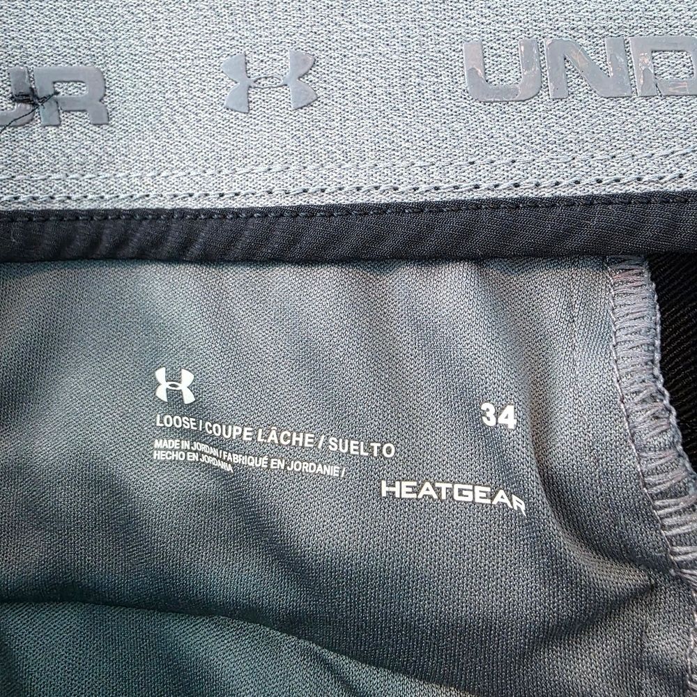 Under Armour Black Shorts Mens 34 - Picture 3 of 3